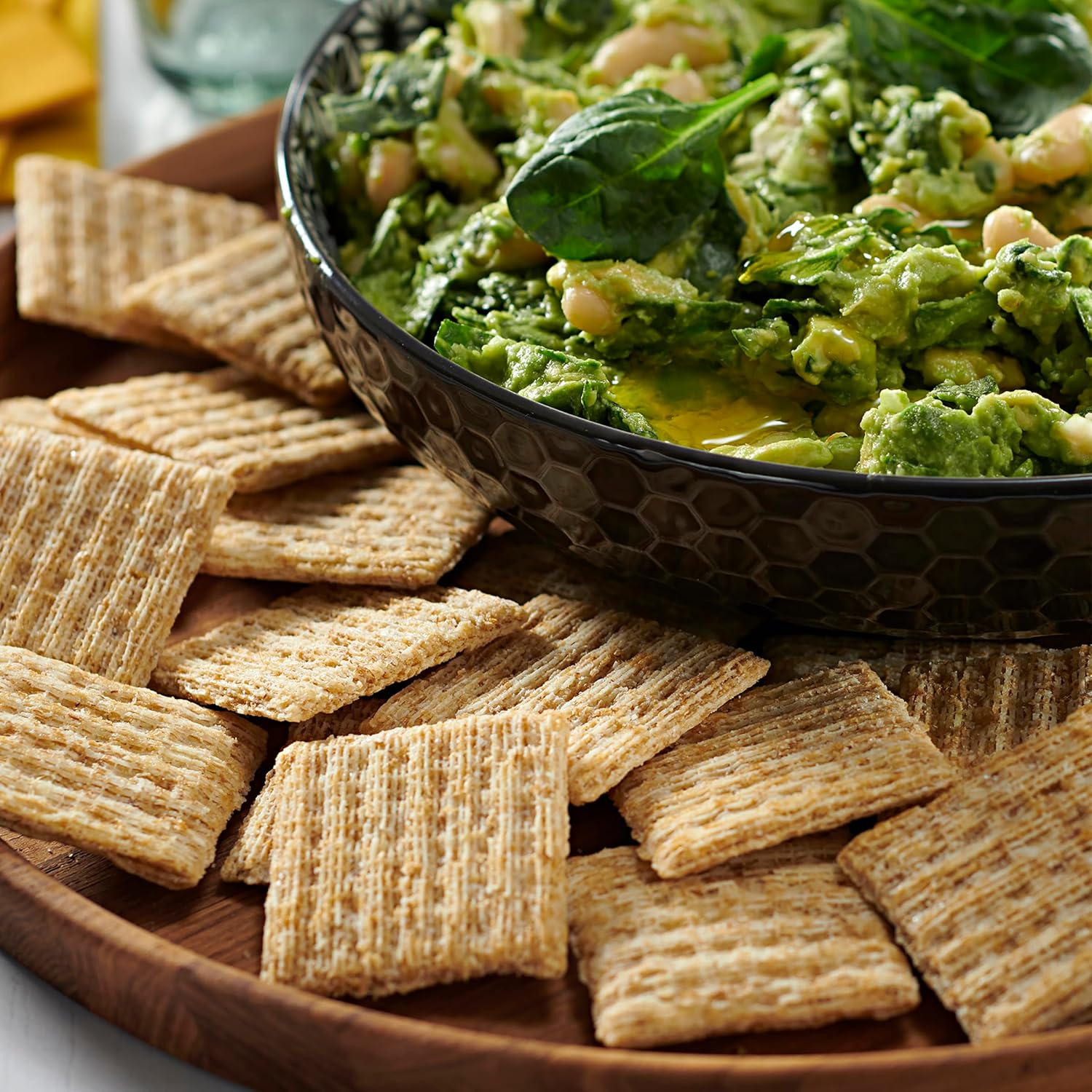 Triscuit Hint of Sea Salt Whole Grain Crackers – No Artificial Anything Cracker for the Less-Is-More Kitchen