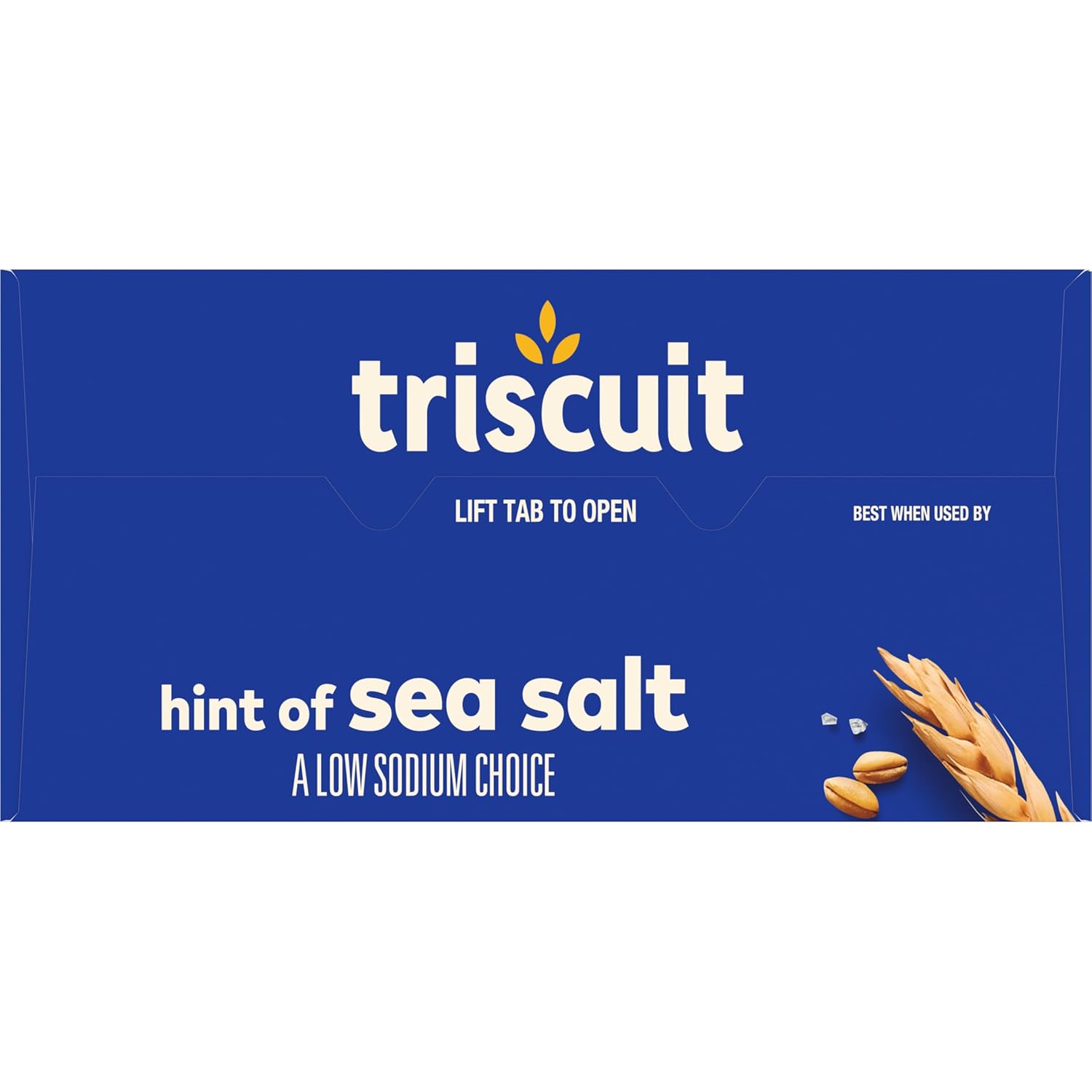 Triscuit Hint of Sea Salt Whole Grain Crackers – No Artificial Anything Cracker for the Less-Is-More Kitchen