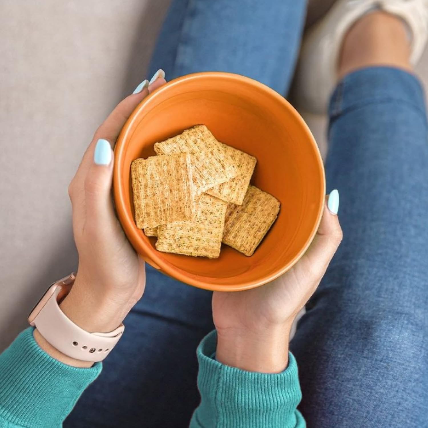 Triscuit Original Whole Grain Wheat Crackers – Wholesome Whole Grain Snacks for Health-Conscious Routines, 12.5 oz