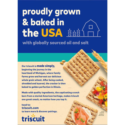 Triscuit Reduced Fat Vegan Crackers – Guilt-Free Pantry Staple for Clean-Eating Wellness Rituals