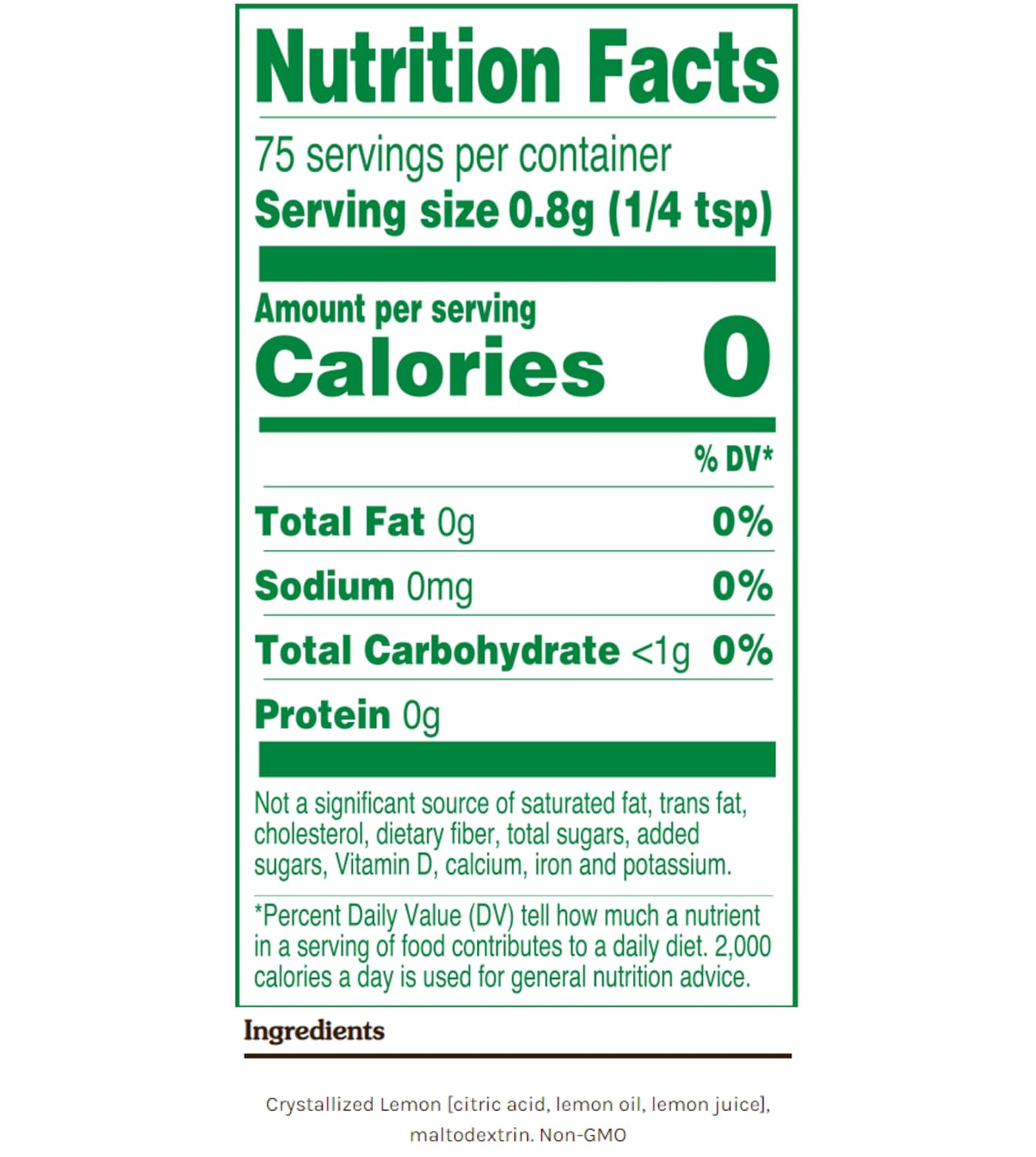 True Lemon Two Pack - Clean Label Lemon and Lime Shakers for Intentional Home Cooks, No Additives