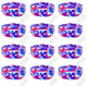 Red White & Blue - 12 PC