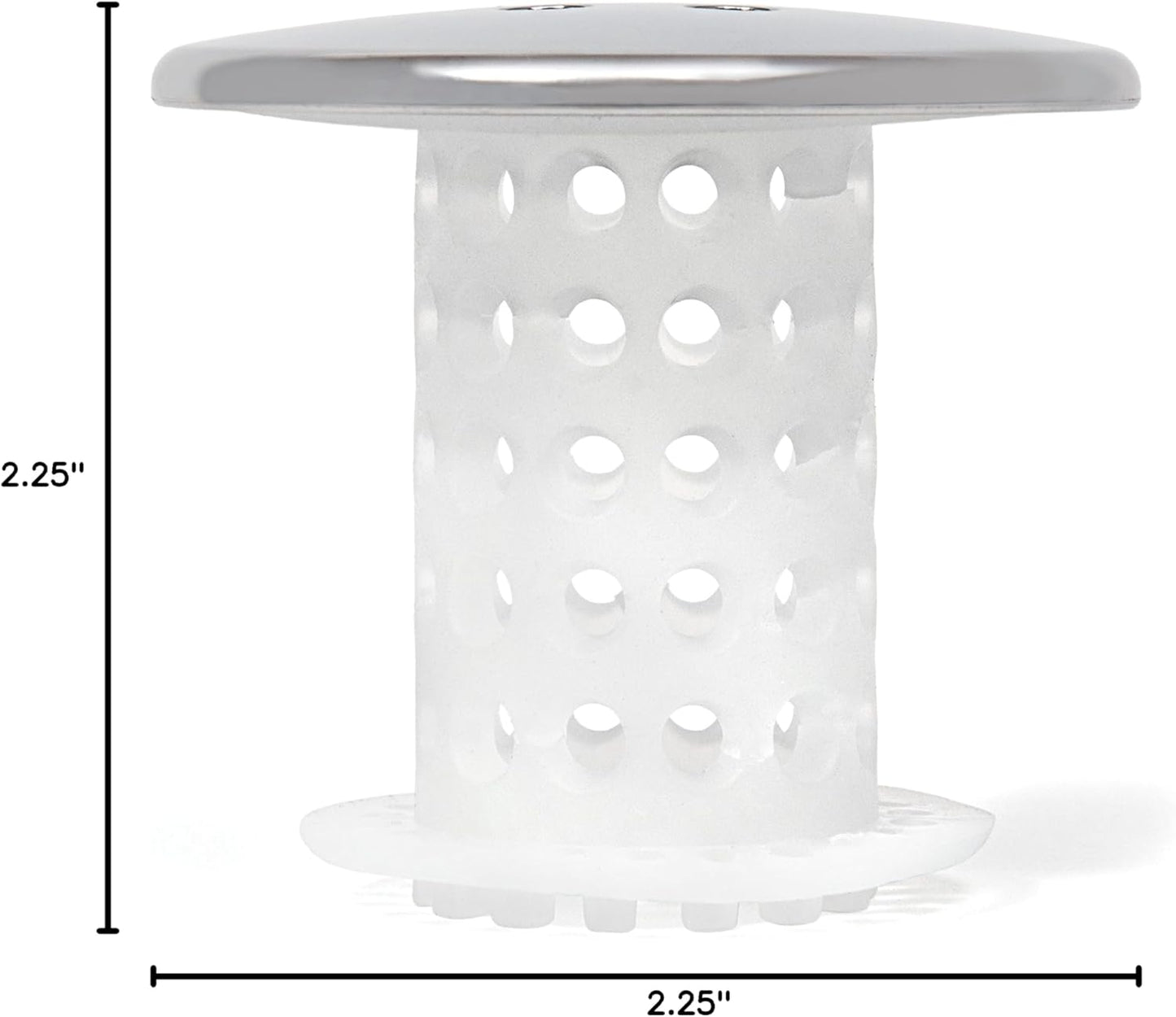 TubShroom Non-Toxic Shower Drain Protector for Households Avoiding Chemical Drain Openers - Safe for Septic and Pipes
