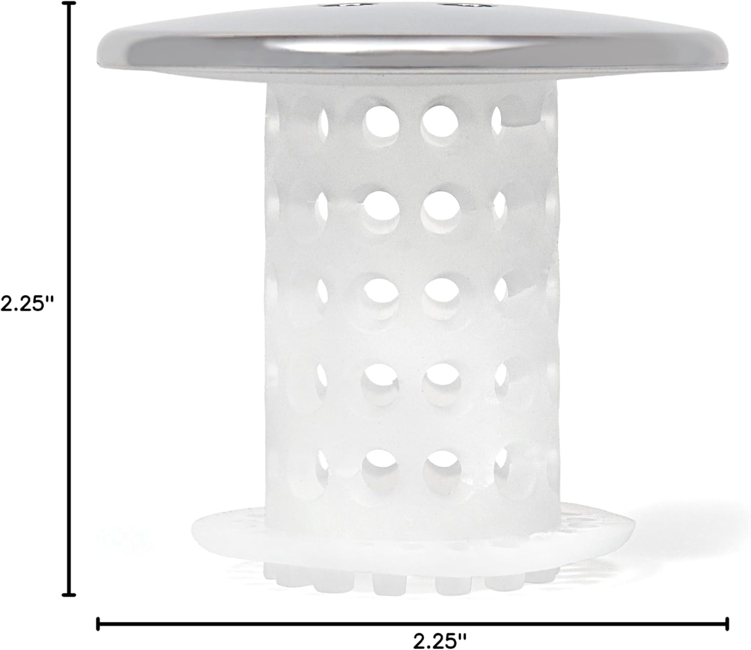 TubShroom Non-Toxic Shower Drain Protector for Households Avoiding Chemical Drain Openers - Safe for Septic and Pipes