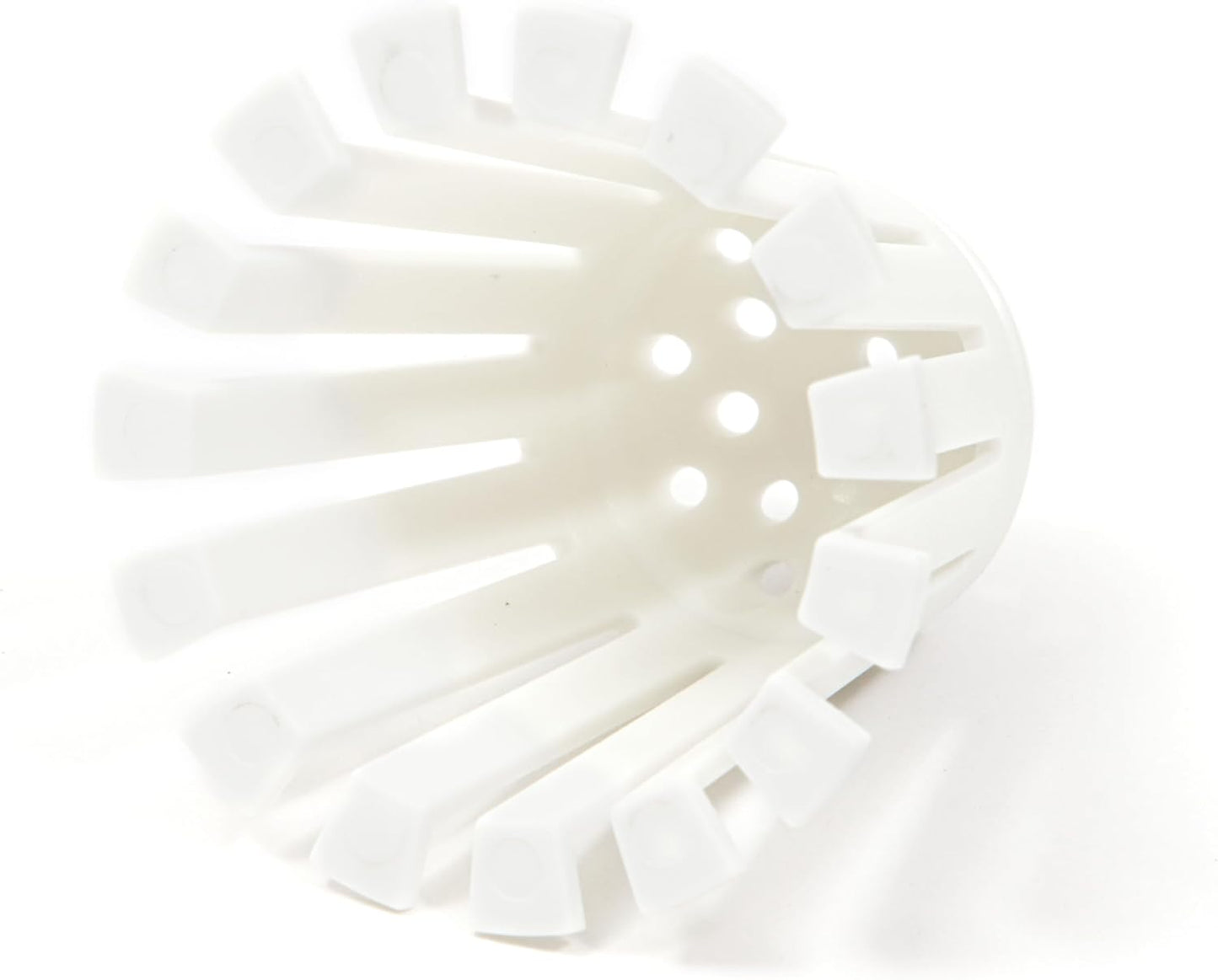 TubShroom Toss 21-Pack Disposable Tub Hair Traps - Streamlined White Strainers for Clutter-Free Living