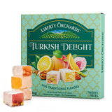 Liberty Orchards Turkish Delight – Handcrafted Rose Pistachio and Vanilla Candy for Upscale Tea Service, Imported-Style Gourmet Variety