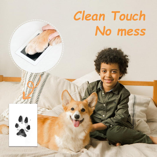 two ink pad sizes: 3.2" x 5" pad with 2.3" x 3.7" print window in small-medium and medium-large options