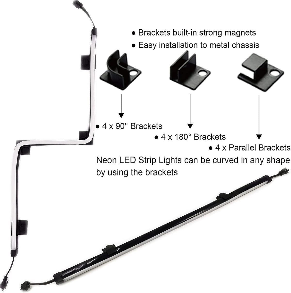 two-pack configuration with add rgb extension cables a and b included