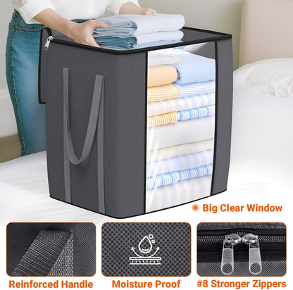 two reinforced long handles for heavy load-bearing