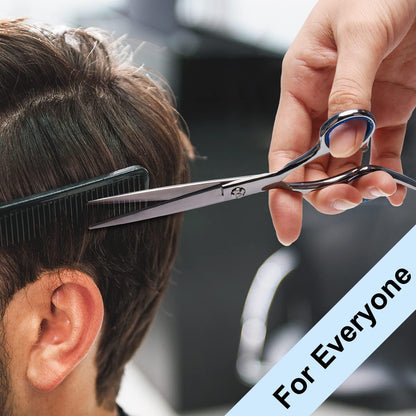 ULG Japanese Steel Hair Cutting Shears – All-in-One Family Styling Solution, Safe Enough for Baby Haircuts in the Bathroom