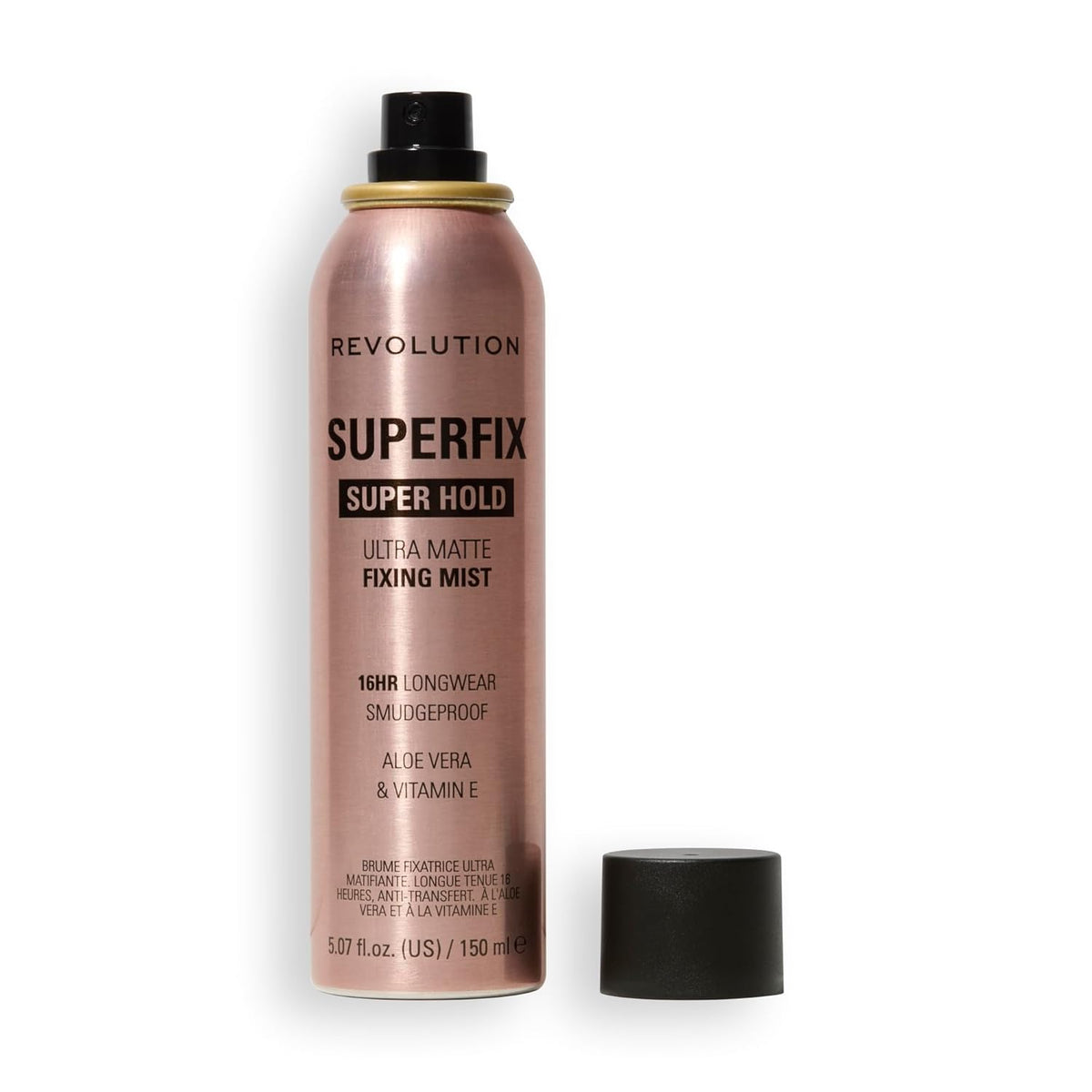 ultra-matte, shine-free finishing formula