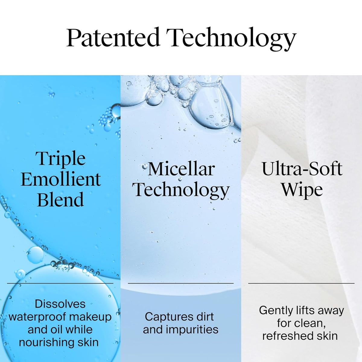 ultra-soft 100% plant-based cloth that is home-compostable