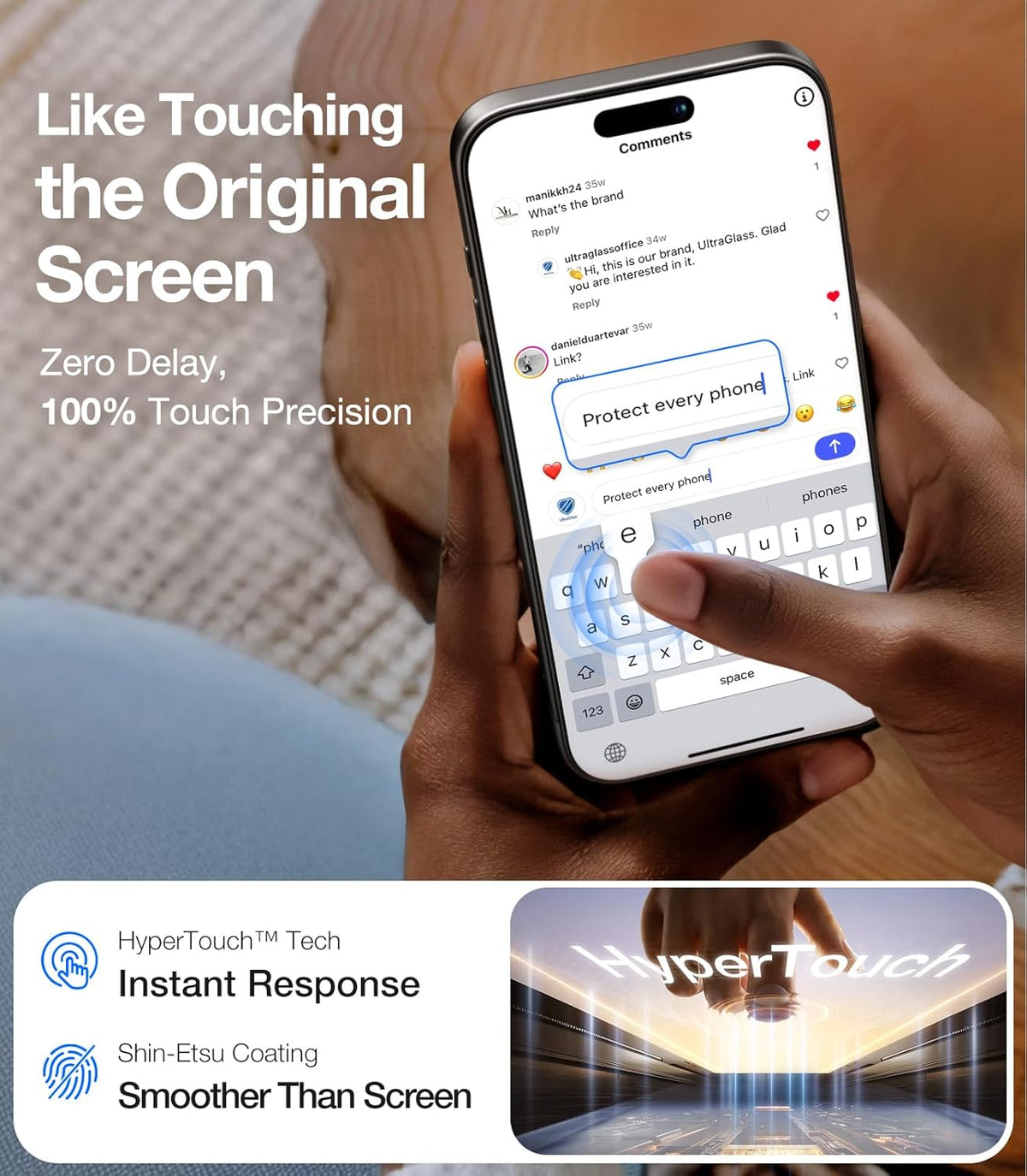 UltraGlass UNBREAK TOP iPhone 17 Pro Max Glass – Drop-Proof Protection for Construction Sites and Workshops