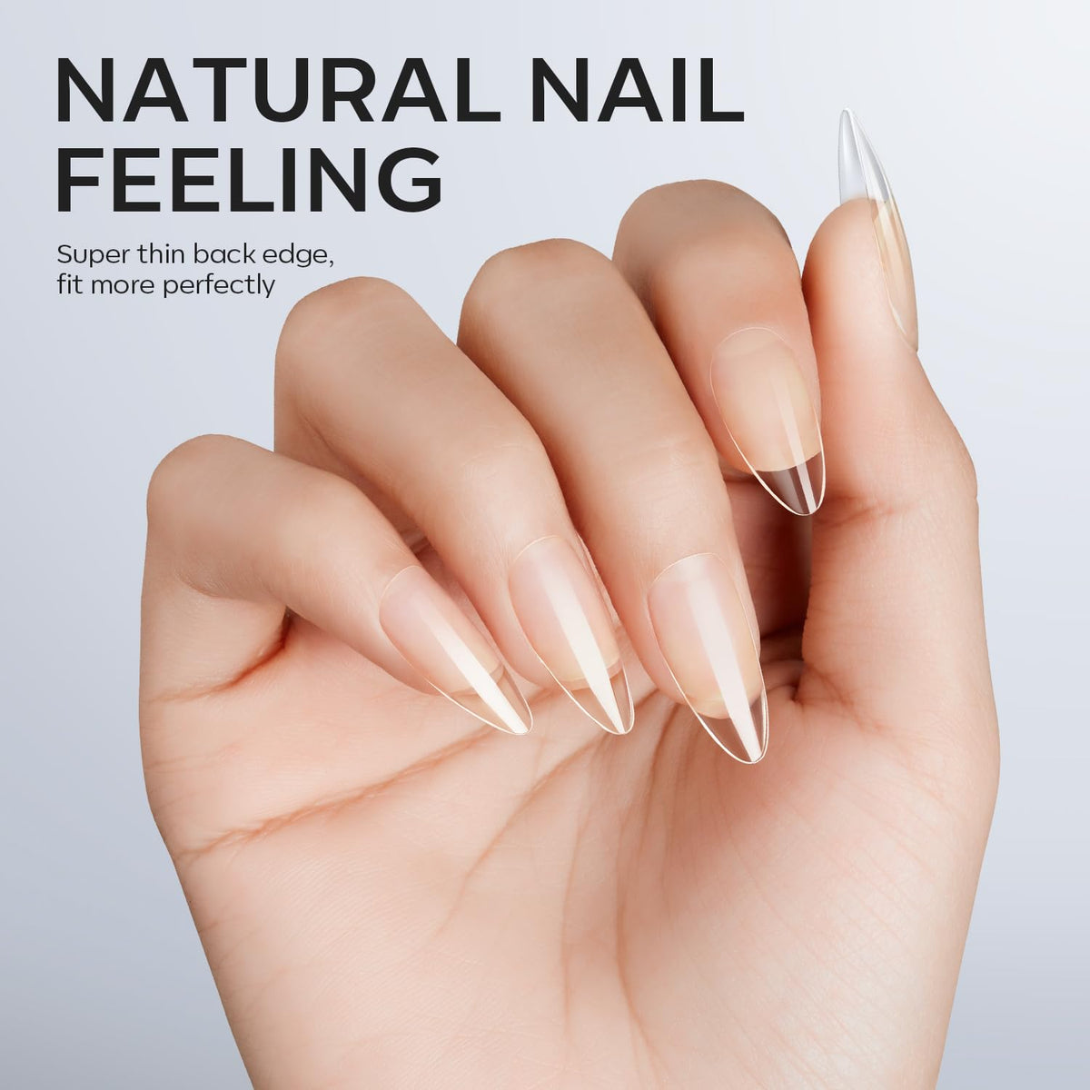 UNA GELLA Brush-Free Solid Nail Gel Glue for Calm Vanity Wind-Down and Nail Therapy Evenings, Strong Tip Bonding for Relaxing Home Manicures
