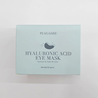 Under Eye Patches – Study Session Self-Care for Eye Strain & Puffiness, 30 Pairs Hyaluronic Acid