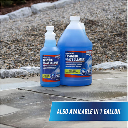 Unger EasyGlide Glass Cleaning Concentrate – No Fume Formula Safe for Homes with Tinted Glass and Pets