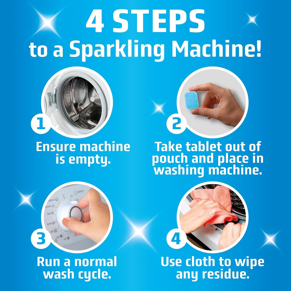 universal compatibility with front-load, top-load, and high-efficiency (he) washers