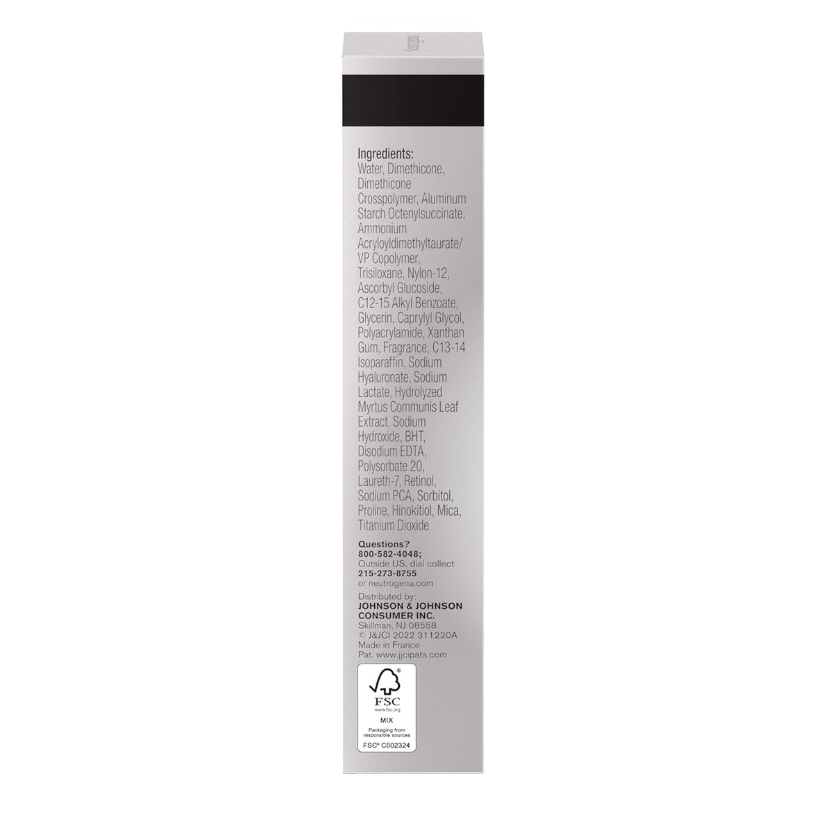 unscented formulation suitable for sensitive daily use