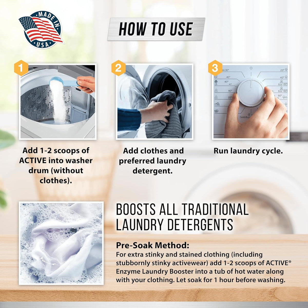 unscented, plant-based composition with zero harsh chemicals