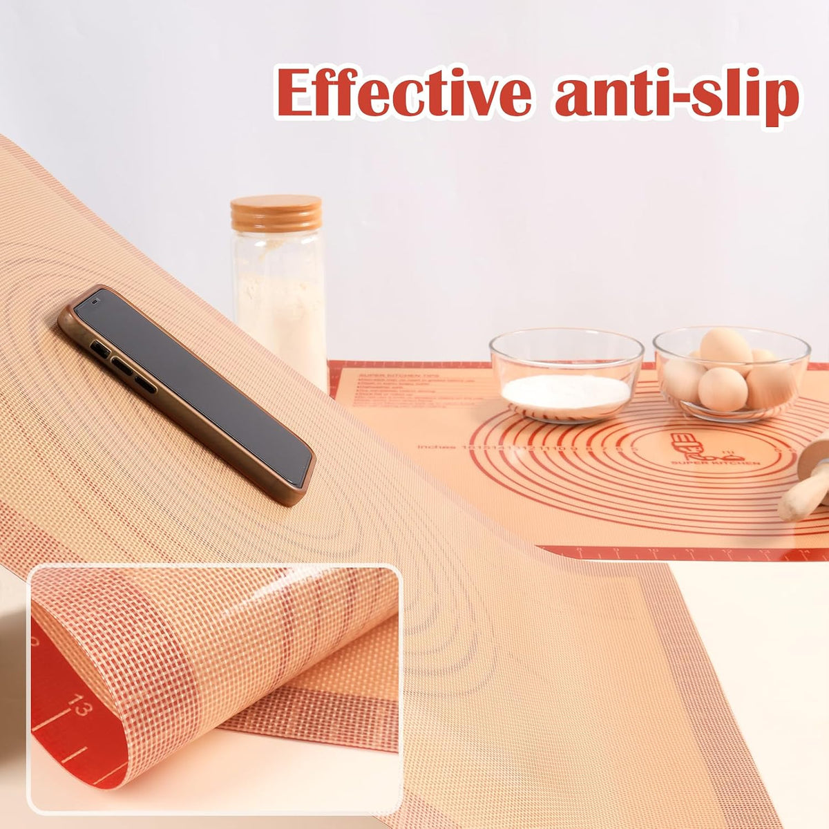 upgraded non-slip back design