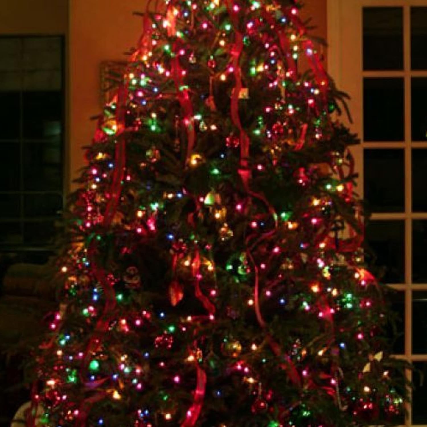 Uptotop Mini LED Lights – Holiday Gift for Mom, 8 Mode Firefly String for Indoor and Patio