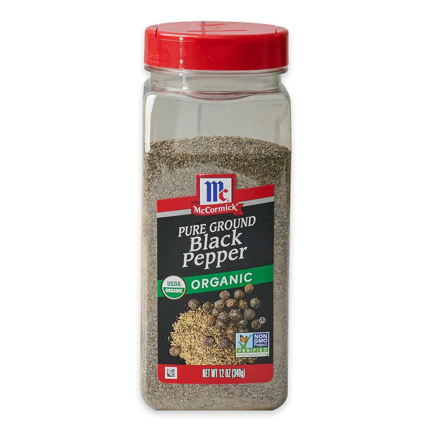 usda certified organic and non-gmo project verified black pepper