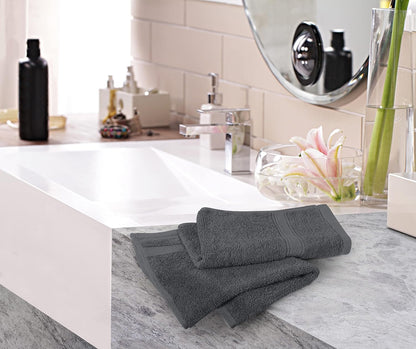 Utopia Towels 16 x 28 Hand Towels 6 Pack – Streamlined Bathroom Essentials in Quiet Solid Colors