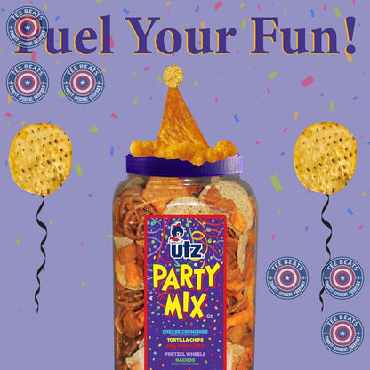 Utz 5-Component Snack Mix - Streamlined Bulk Snack for Minimalist Kitchens and Capsule Pantry Setups