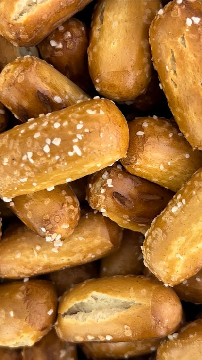 Utz Classic Sourdough Pretzel Nuggets 52 oz Barrel – Bulk Desk Snack That Encourages Coworkers to Step Away and Recharge