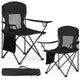 Upgrade -Black Chairs 2pcs - Medium - 2