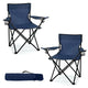 Navy Blue Chairs 2pcs - Small - 2