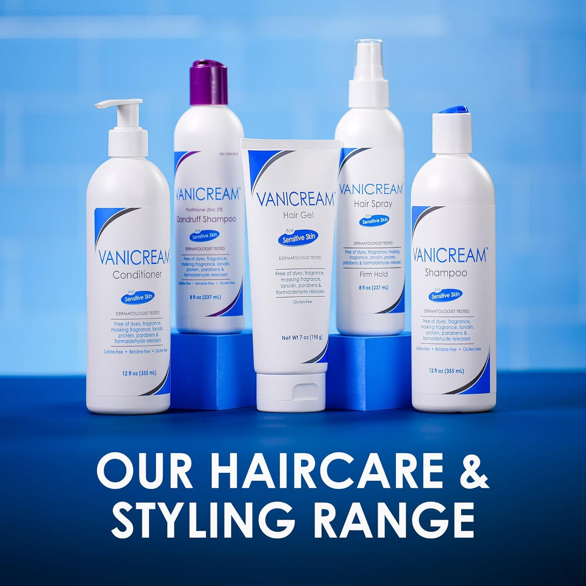 Vanicream Firm Hold Hairspray – Non-Aerosol Gentle Hold for Allergy-Prone Family Styling