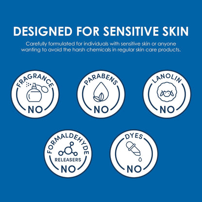 Vanicream Sensitive Skin Lotion – National Eczema Association Accepted Moisturizer for Kids' Skincare Routine