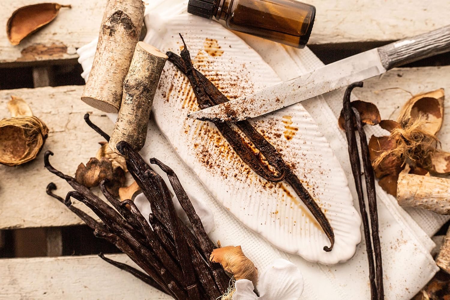 Vanilla Bean Kings Premium Whole Vanilla Beans in Vacuum Sealed Pack - Unique Christmas Gift for the Artisanal Cook