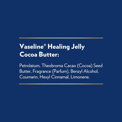 Vaseline Cocoa Butter Healing Jelly Duo Jar Set – Housewarming and Holiday Gift for Mom and Best Friends
