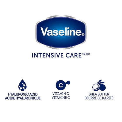 Vaseline Intensive Care Moisturizer 2-Pack – Housewarming Gift for Sensitive Skin, Practical Stocking Stuffer