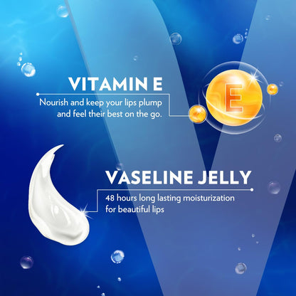 Vaseline Lip Therapy Original Care – Valentine's Day Small Gift, Pocket-Sized Healing Lip Balm 6-Pack for Her