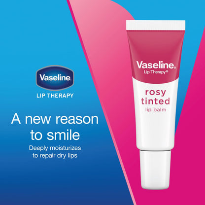 Vaseline Lip Therapy Rosy Lips Moisturizing Lip Balm - Quiet Focus Companion for Long Work Sessions