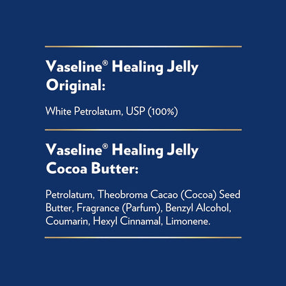 Vaseline Original and Cocoa Butter Travel Jars – Streamlined Skincare Staple for Intentional Routines and Less Product Clutter