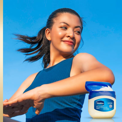 Vaseline Original Petroleum Jelly 7.5 oz & 1.75 oz – Road Trip Glove Box Skin Protectant, TSA-Friendly Unscented Ointment