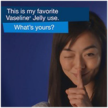 Vaseline Original Petroleum Jelly – Bedtime Skin Lock-In Treatment for Nightstand Self-Care and Lip Repair