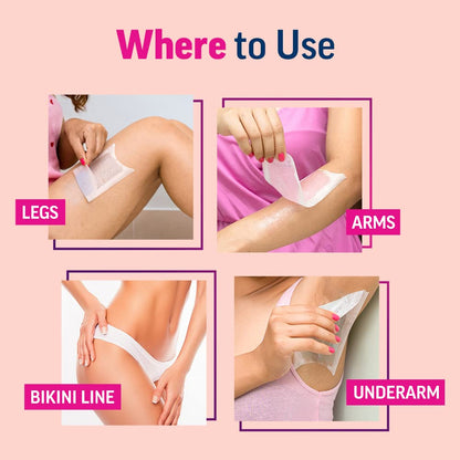 Veet Full Body Waxing Kit – Pre-Vacation Smooth Skin Kit for Beach Getaways
