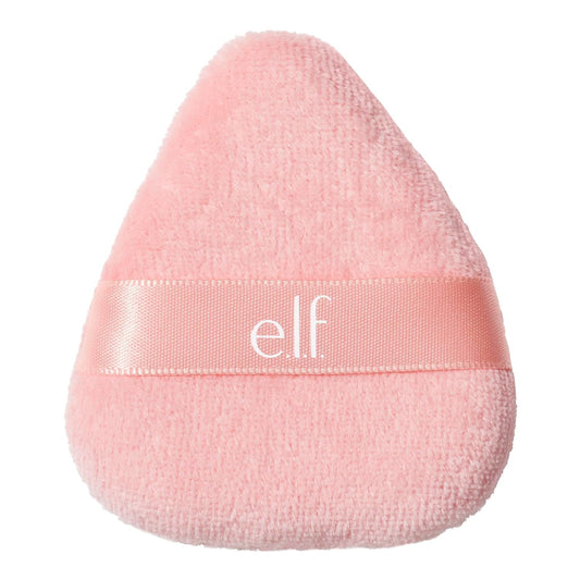 velour, ultra-soft applicator surface for streak-free powder pickup and release