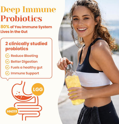 Venture Pal Clinician-Trusted Hydration + Immune Powder – Wind-Down Hydration Boost with Elderberry, Turmeric & 7 Essential Electrolytes, 16 Sticks