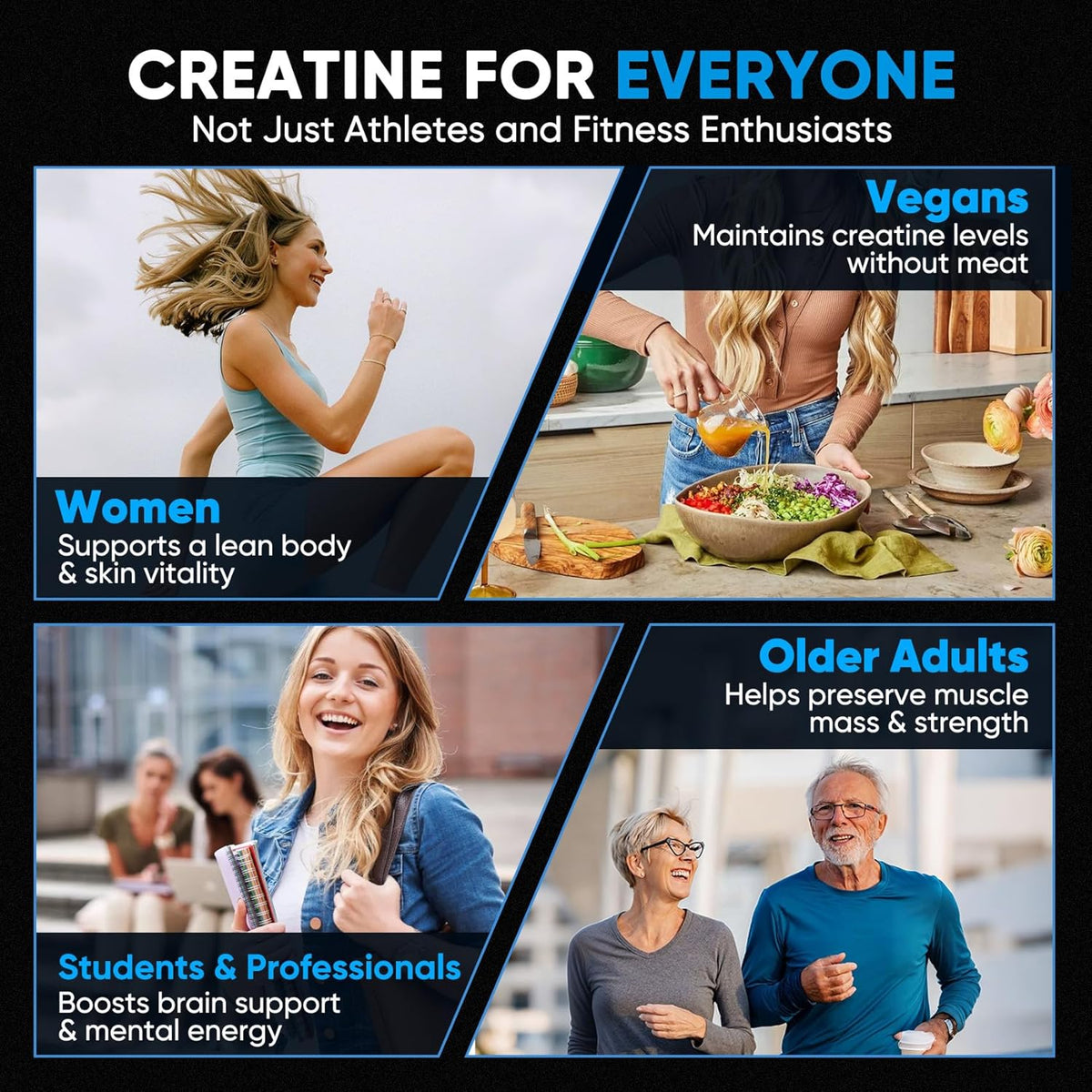 Venture Pal Creatine – Less-Is-More Supplement for Simple, Label-Free Nutrition