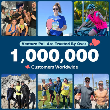 Venture Pal Sugar Free Electrolyte Packets – Pocket Size Hydration for Day Hikes, Festivals and Travel Days