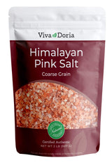 Viva Doria Pink Salt Coarse Grain – Stunning Anniversary Gift for Couples Who Cook Together