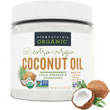 Viva Naturals Organic Coconut Oil – Valentine's Day Gift for Couples, Romantic Self-Care Cooking & Massage Oil