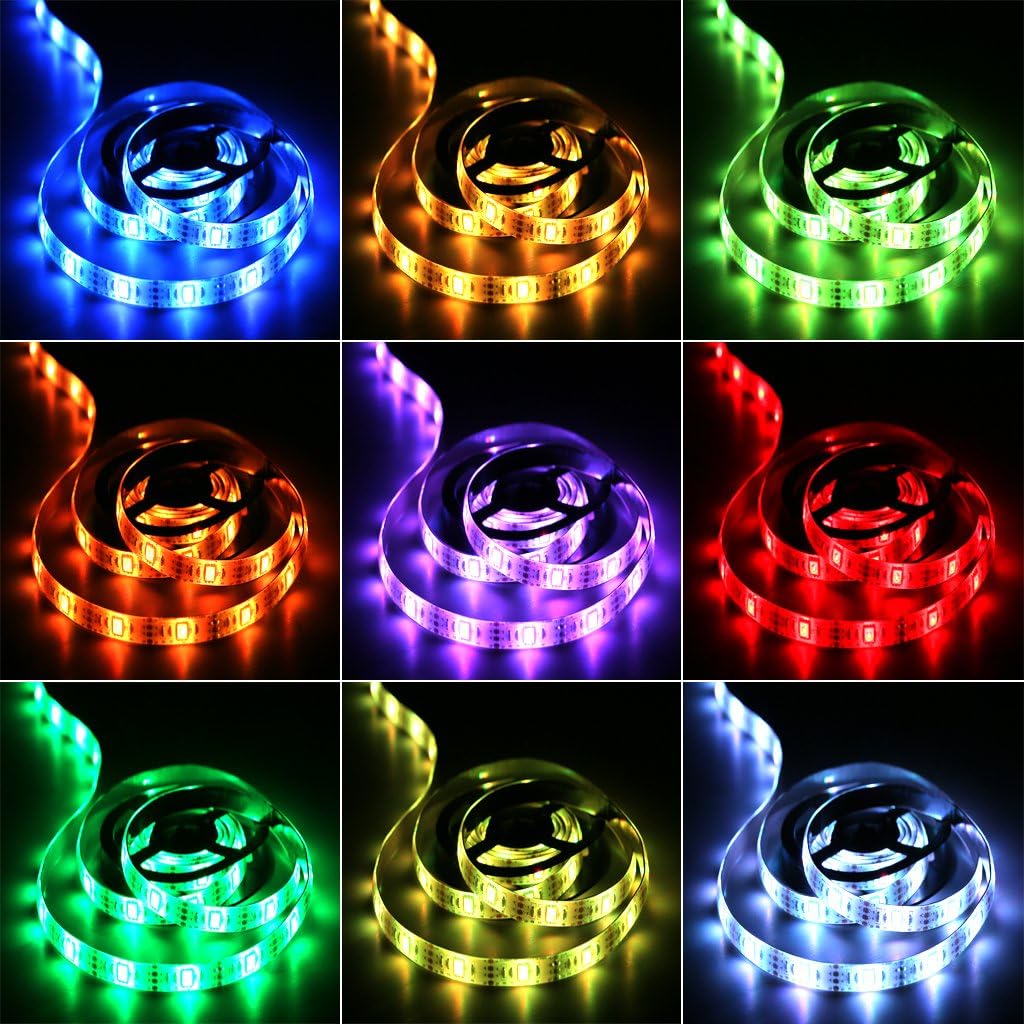 VOLTRONIC GlowStrip Color Changing LED Strip – Clean Air, Smokeless Alternative to Candles for Ambience