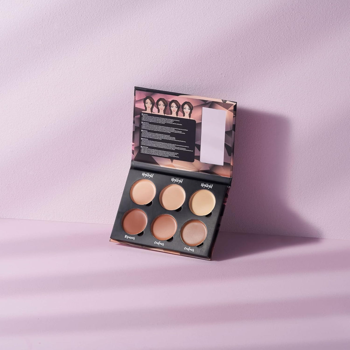 W7 Lift and Sculpt Contour & Highlight Kit | Pack of 2 Sharing Gift for Best Friends Learning Makeup Together